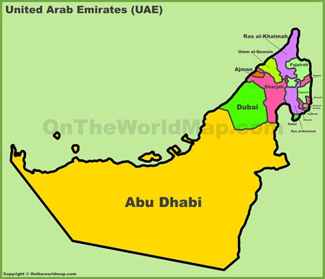 list of cities in uae